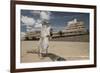 Barbary Ground Squirrel (Atlantoxerus Getulus) Outside Hotel-Sam Hobson-Framed Photographic Print