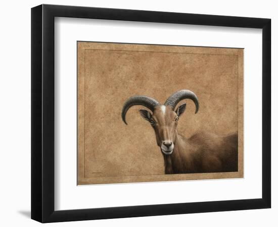 Barbary Ram-James W. Johnson-Framed Premium Giclee Print