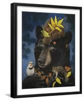 Barbeara's Elegant Hat-Carolyn Schmitz-Framed Giclee Print