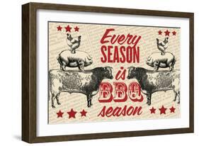 Barbecue Season-null-Framed Giclee Print