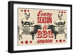 Barbecue Season-null-Framed Giclee Print