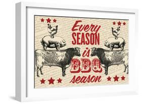 Barbecue Season-null-Framed Giclee Print