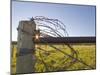 Barbed Wire Rolled Up, Lewistown, Montana-Chuck Haney-Mounted Photographic Print