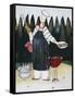 Barbeque Chef-Jennifer Garant-Framed Stretched Canvas