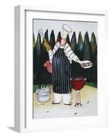 Barbeque Chef-Jennifer Garant-Framed Giclee Print