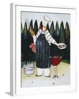 Barbeque Chef-Jennifer Garant-Framed Giclee Print