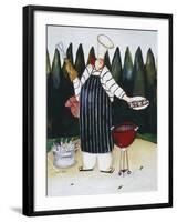 Barbeque Chef-Jennifer Garant-Framed Giclee Print