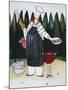 Barbeque Chef-Jennifer Garant-Mounted Giclee Print