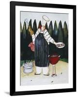 Barbeque Chef-Jennifer Garant-Framed Giclee Print