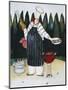 Barbeque Chef-Jennifer Garant-Mounted Giclee Print