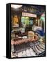 Barbeque Food at a Street Market in the Muslim Area of Xian, Shaanxi Province, China, Asia-Christian Kober-Framed Stretched Canvas