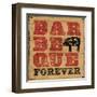 Barbeque Forever-Pela Design-Framed Art Print