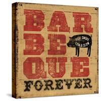Barbeque Forever-Pela Design-Stretched Canvas