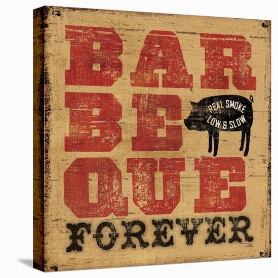 Barbeque Forever-Pela Design-Stretched Canvas