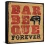 Barbeque Forever-Pela Design-Framed Stretched Canvas