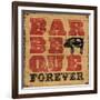 Barbeque Forever-Pela Design-Framed Art Print