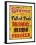 Barbeque Genuine Pit Trashed-Retroplanet-Framed Giclee Print