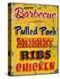 Barbeque Genuine Pit Trashed-Retroplanet-Stretched Canvas