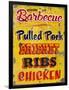 Barbeque Genuine Pit Trashed-Retroplanet-Framed Giclee Print