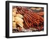 Barbequed Meats at the Stuttgart Beer Festival, Cannstatter Wasen, Stuttgart, Baden-Wurttemberg, Ge-Michael DeFreitas-Framed Photographic Print