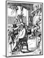 Barber, 16th Century-Jost Amman-Mounted Giclee Print