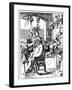 Barber, 16th Century-Jost Amman-Framed Giclee Print