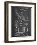 Barber's Chair Patent-null-Framed Art Print