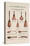 Barber's Neck Dusters and Bath Brushes-null-Stretched Canvas