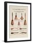 Barber's Neck Dusters and Bath Brushes-null-Framed Art Print