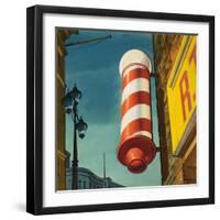 Barber's Pole-null-Framed Giclee Print