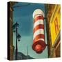 Barber's Pole-null-Stretched Canvas