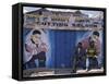 Barber's Shop in a Small Trading Centre Near Iringa in Southern Tanzania-Nigel Pavitt-Framed Stretched Canvas