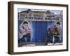 Barber's Shop in a Small Trading Centre Near Iringa in Southern Tanzania-Nigel Pavitt-Framed Photographic Print