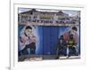 Barber's Shop in a Small Trading Centre Near Iringa in Southern Tanzania-Nigel Pavitt-Framed Photographic Print