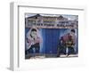 Barber's Shop in a Small Trading Centre Near Iringa in Southern Tanzania-Nigel Pavitt-Framed Photographic Print