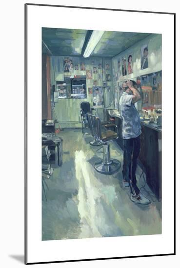 Barber Shop, 1989-Hector McDonnell-Mounted Giclee Print
