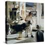 Barber Shop, 1994-Max Ferguson-Stretched Canvas