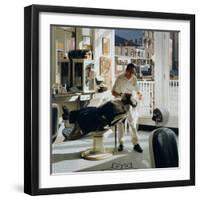 Barber Shop, 1994-Max Ferguson-Framed Giclee Print