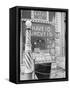 Barber Shop in the Bowery-null-Framed Stretched Canvas