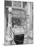 Barber Shop in the Bowery-null-Mounted Photographic Print