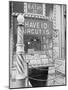 Barber Shop in the Bowery-null-Mounted Photographic Print