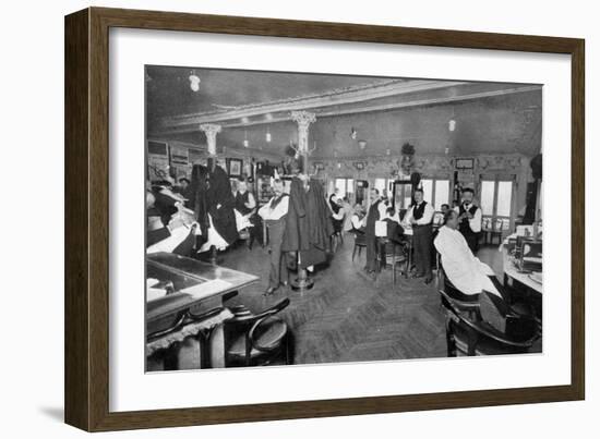 Barber Shop Montmartre-null-Framed Photographic Print