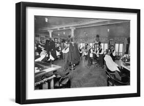 Barber Shop Montmartre-null-Framed Photographic Print