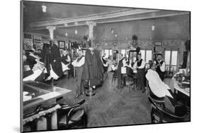 Barber Shop Montmartre-null-Mounted Photographic Print
