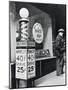 Barber Shop Storefront-null-Mounted Photographic Print