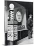 Barber Shop Storefront-null-Mounted Photographic Print