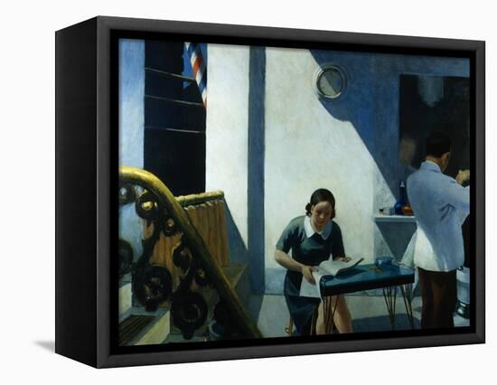 Barber Shop-Edward Hopper-Framed Stretched Canvas