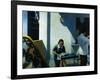 Barber Shop-Edward Hopper-Framed Giclee Print