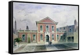 Barber Surgeons Hall, 1846-Thomas Hosmer Shepherd-Framed Stretched Canvas