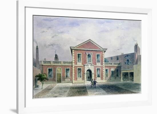 Barber Surgeons Hall, 1846-Thomas Hosmer Shepherd-Framed Giclee Print